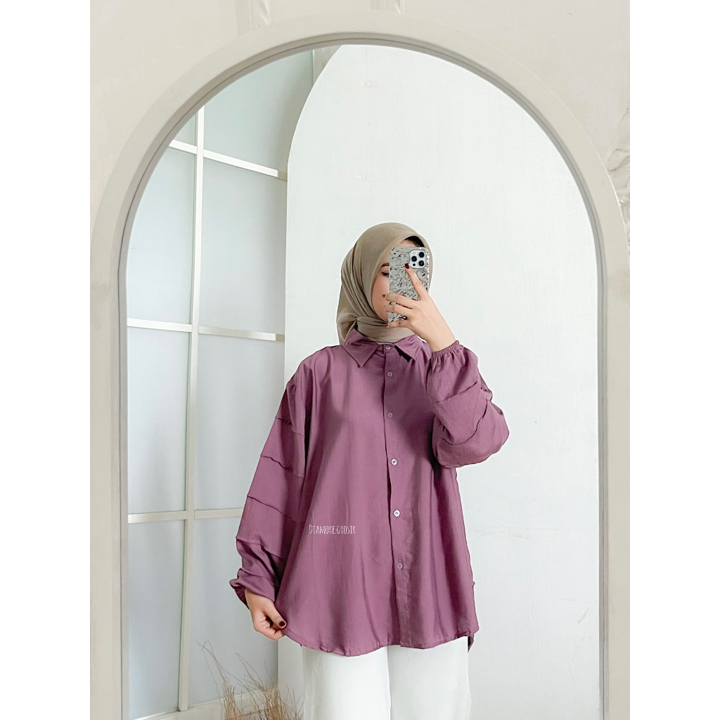 TINA BLOUSE POLOLINEN PREMIUM