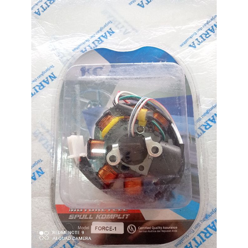 TERMURAH Spull Stator Assy Komplit Yamaha Force 1 F1ZR Lama + Pulser ORIGINAL