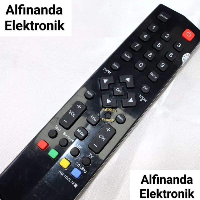 Remot TV TCL 32B3 LED LCD FHD Digital TV