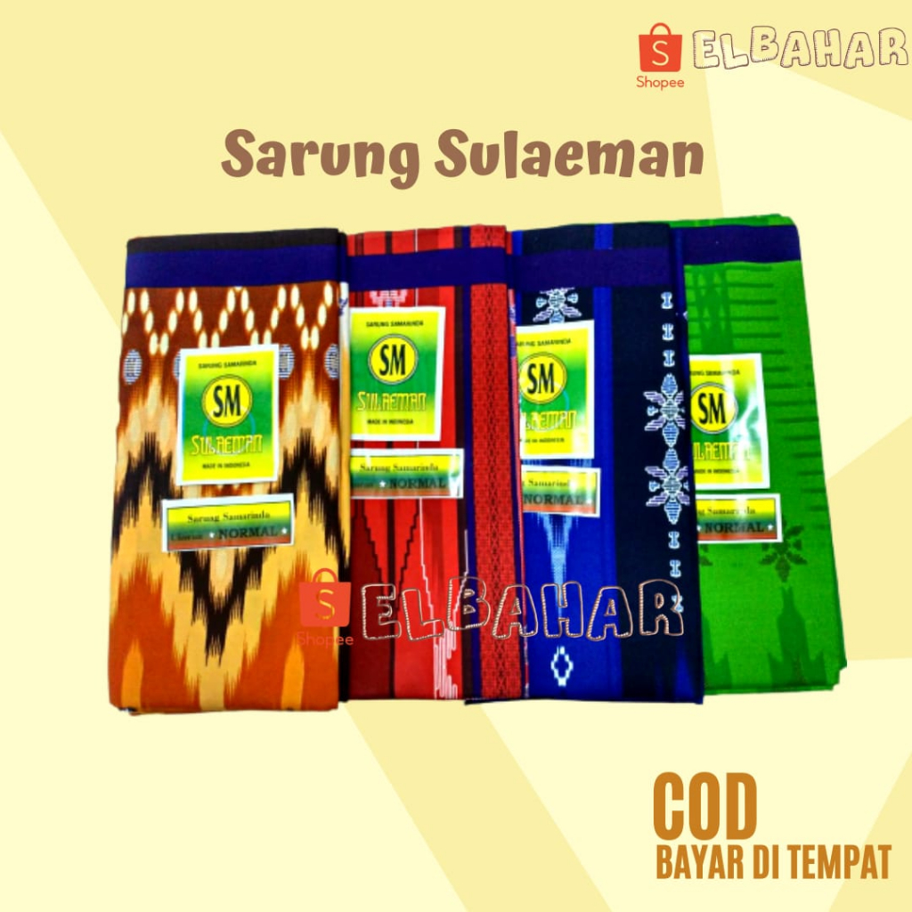 Sarung Samarinda SULAEMAN Untuk Remaja dan Dewasa
