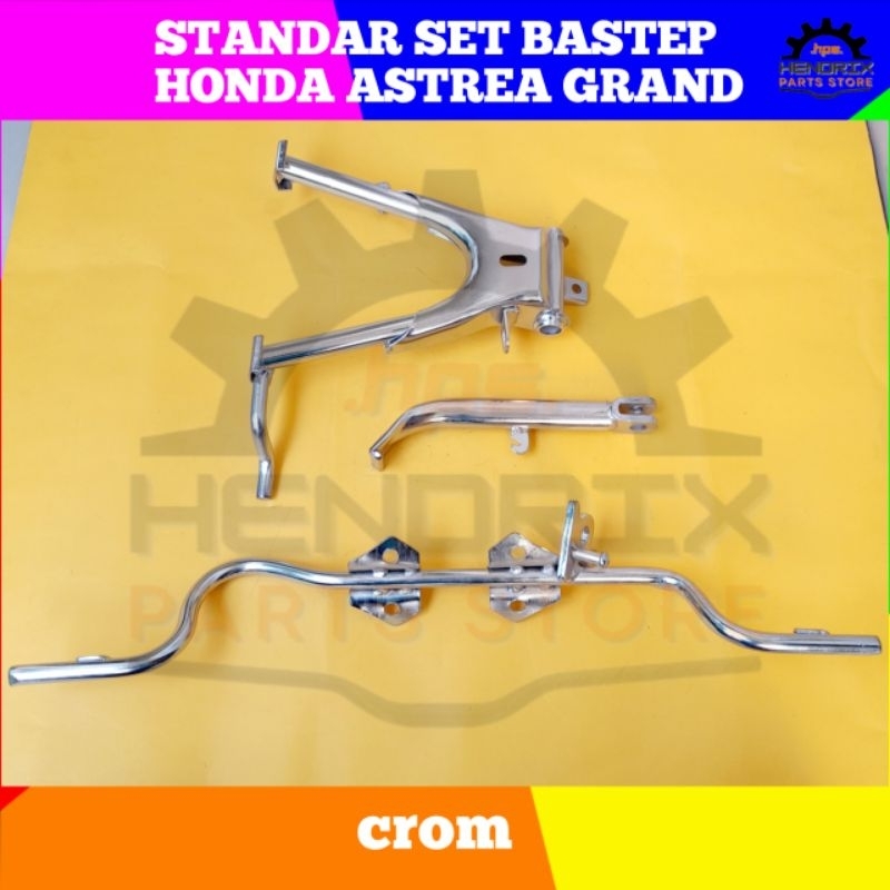STANDAR JAGANG SET BASTEP POSTEP.HONDA ASTREA GRAND CROM.PRODUK BAGUS & MURAH
