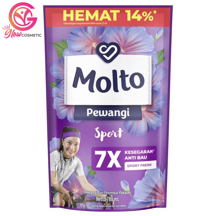 MOLTO PEWANGI SPORTS FRESH 780ml (REFILL)