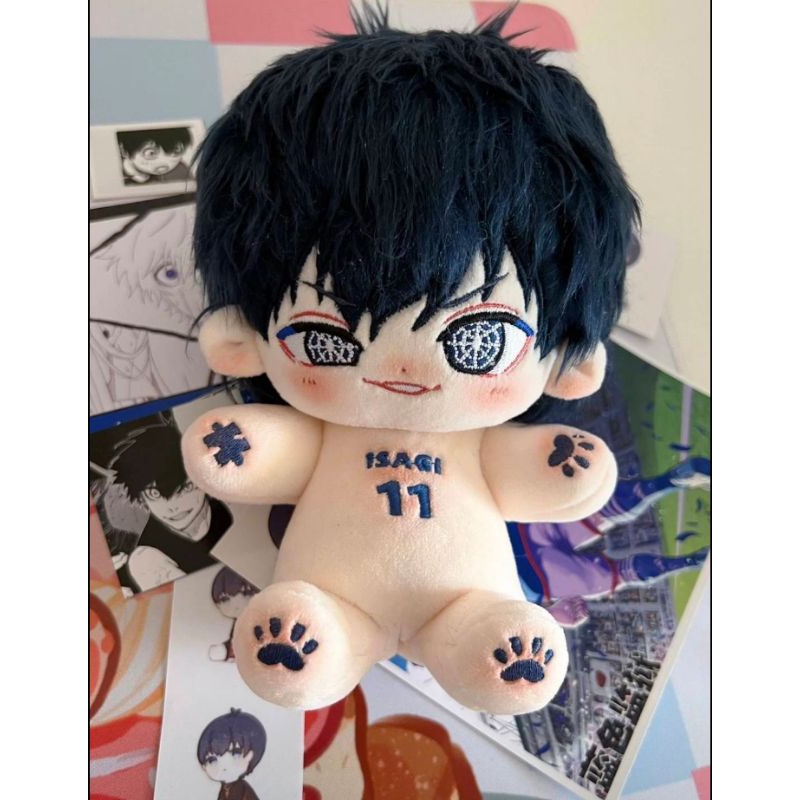 BLUE LOCK YOICHI ISAGI DOLL 20CM BONEKA ANIME