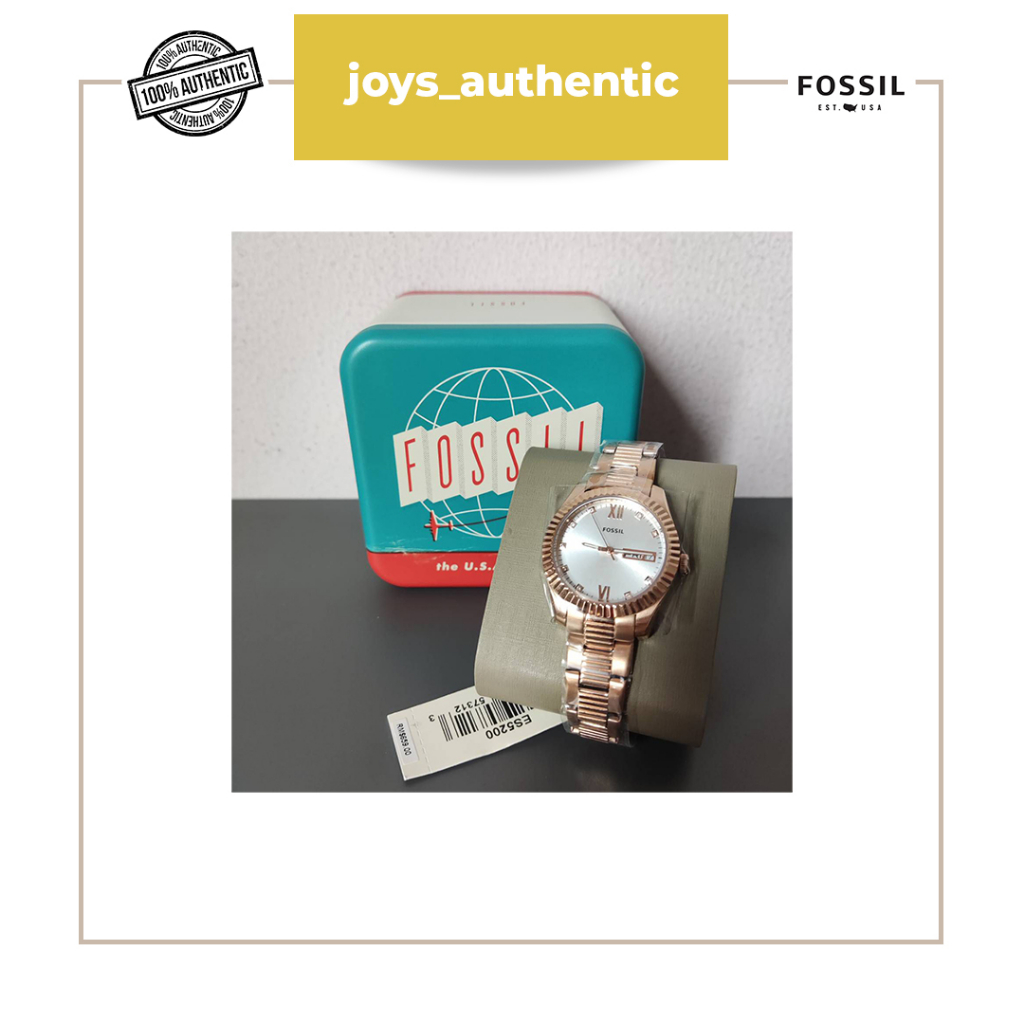 Jam Tangan Wanita Fossil ES5200 Woman Watch Authentic Original