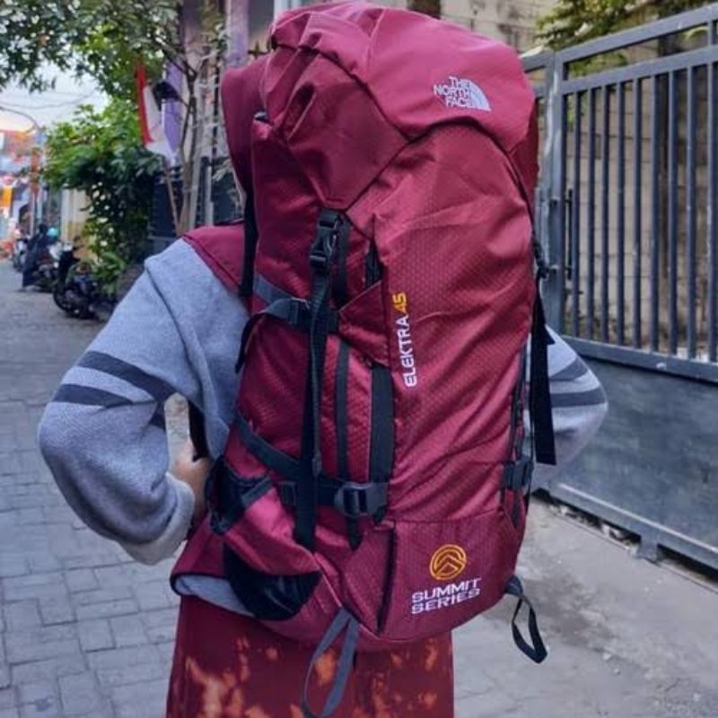 tas gunung TNf 45 liter elextra murah # tas carrier TNf # Tas Hiking The North Face