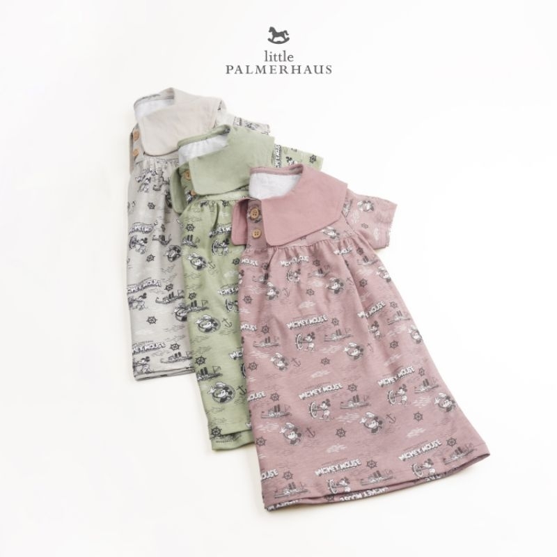 LITTLE PALMERHAUS - DRESS DISNEY LITTLE PALMERHAUS - MICKEY DRESS ANAK PEREMPUAN LITTLE PALMERHAUS