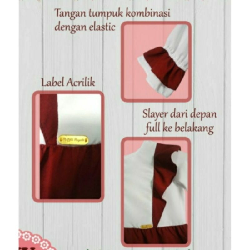 Gamis Anak Kombinasi Umur 1 - 10 Tahun Gamis Anak Perempuan Gamis Muslim Anak