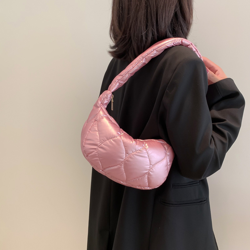 LUNA Shoulder bag Tas Bahu Barbie Trade Trend Line Fluffy Personality Terpopuler Puffy Kecil Mini dumpling Sale Import Outfit Aesthetic Vintage Fashion Lucu Wanita Ootd Kondangan Kekeinian Viral style Chikoisme