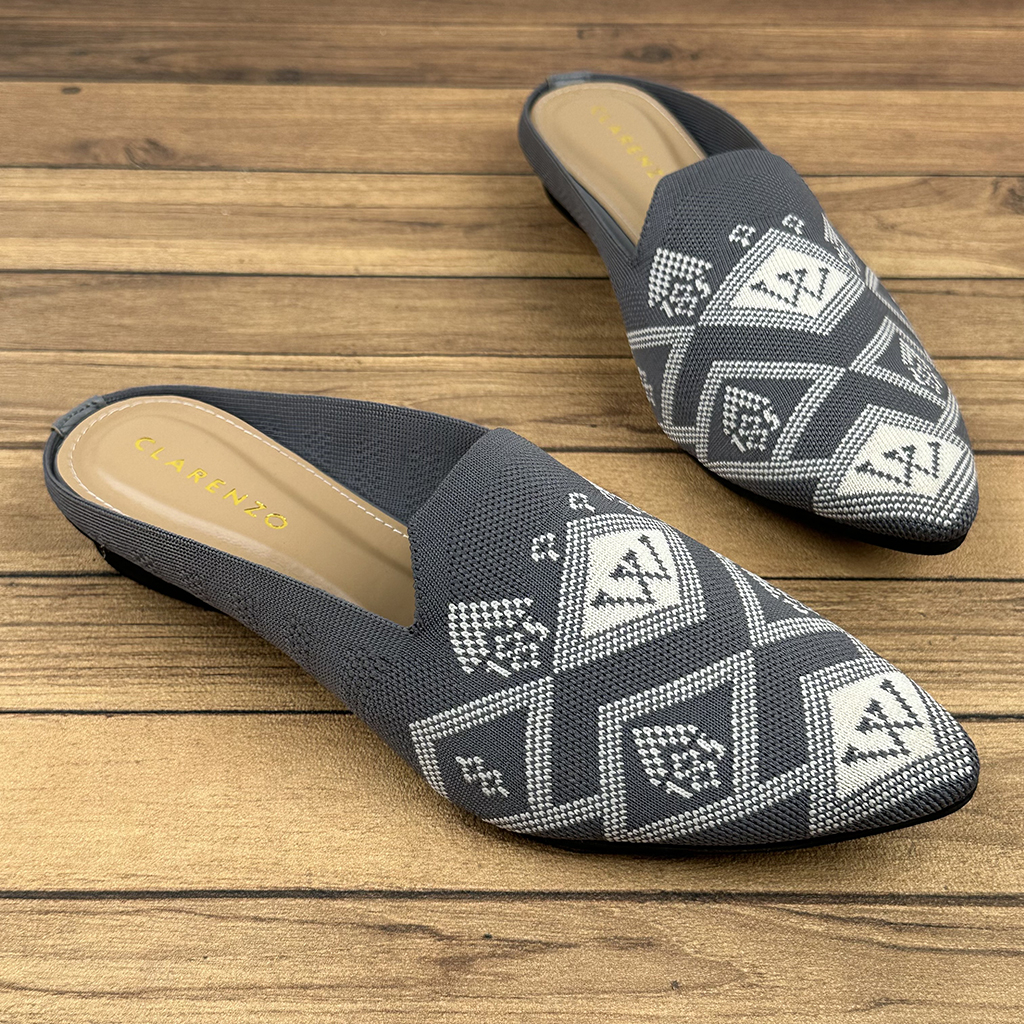 Sandal Mules Rajut RS01 2CM~ CLARENZO