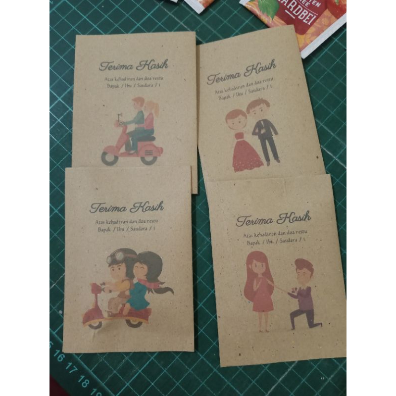 

Souvenir Teh Celup Packing Kertas Coklat