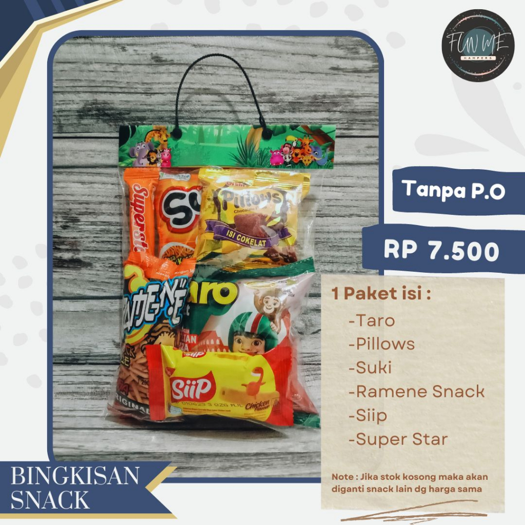 

SNACK ULTAH MURAH PAKET BINGKISAN ULANG TAHUN ANAK