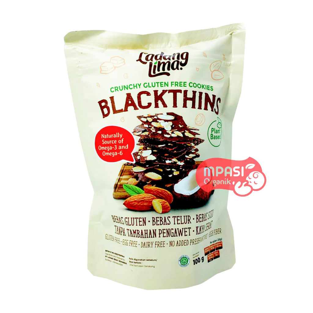 snack Bayi Cookies Blackthins 100gr / Blackmond 180gr / Cheesethins 80gr / Pumpberry 180gr by Ladang Lima