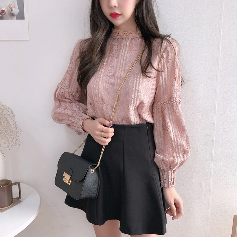 【 Bra Mall 】BJ-085 Blouse Wanita Rajut Import Lengan Panjang Premium | Blouse Korean Style Wanita Lengan Panjang Premium Import