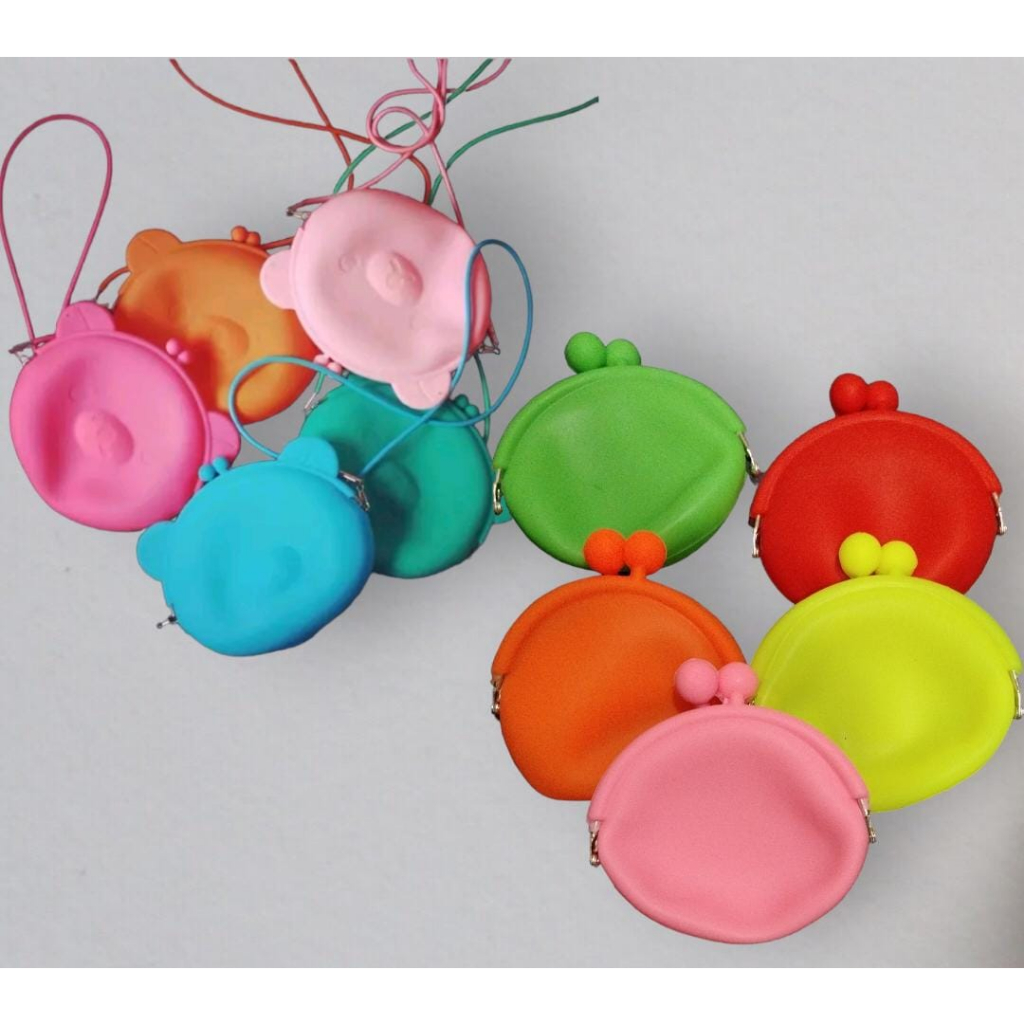 Dapatkan Dompet Pouch Koin Animal Lucu Terbuat dari Bahan Jelly PVC dengan Berbagai Pilihan Warna