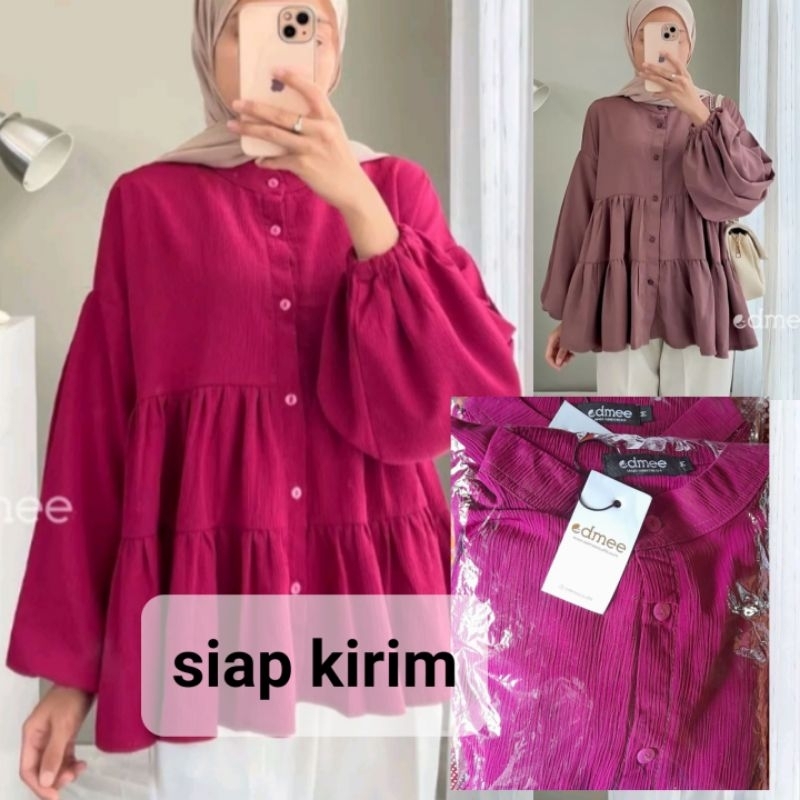 RUFFLE BLOUSE by EDMEE OUTFIT