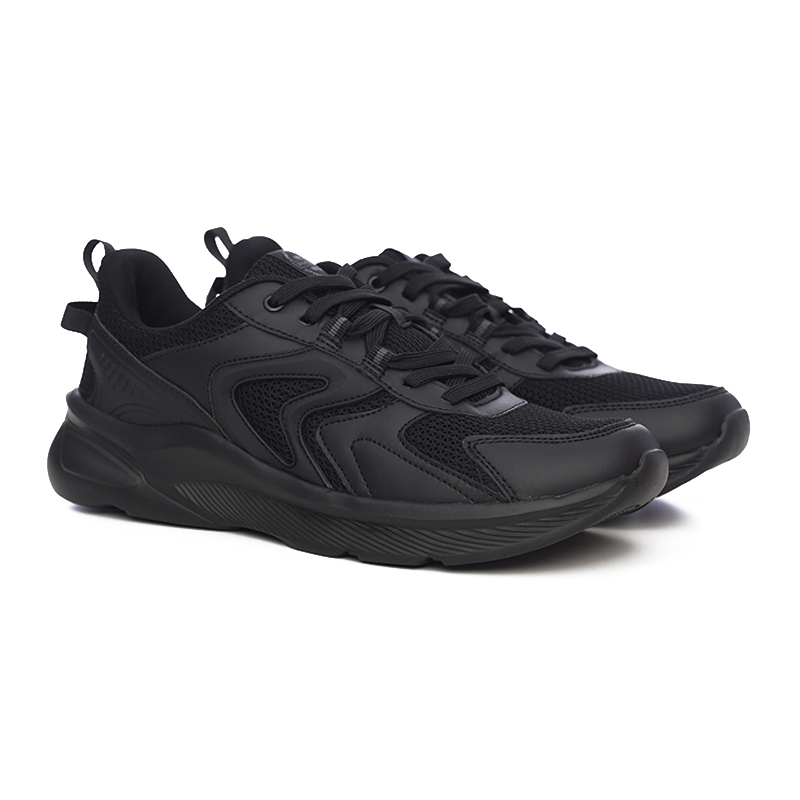 Phoenix Cleon Sepatu Sneakers Pria - All Black