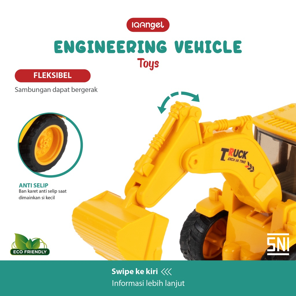 Mainan anak IQ Angel Engineering Vehicle IQ987-50