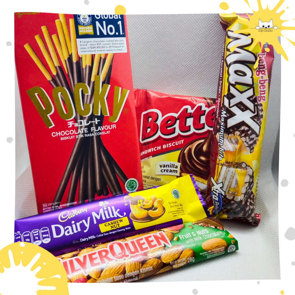 

Hampers Paket Kado Hadiah Snack Coklat
