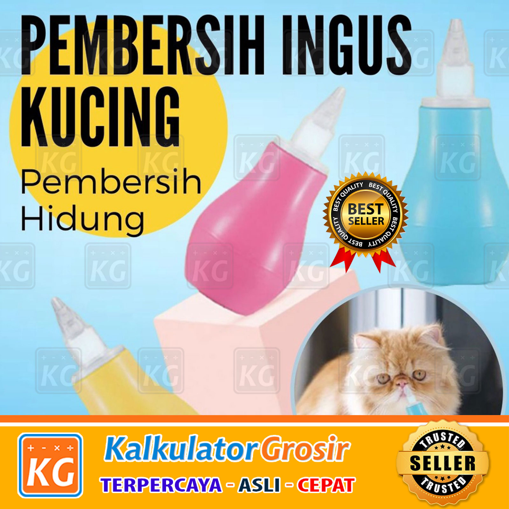 Pembersih Ingus Kucing Penyedot Ingus Kucing Flu Efektif Membersihkan Hidung Bahan Lembut Tidak Membuat Iritasi