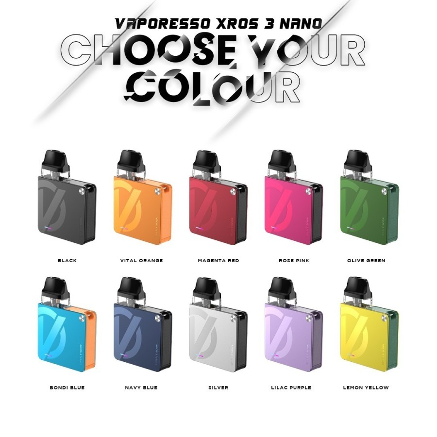 XROS 3 NANO POD KIT 1000MAH POD XROS 3 by VAPORESSO