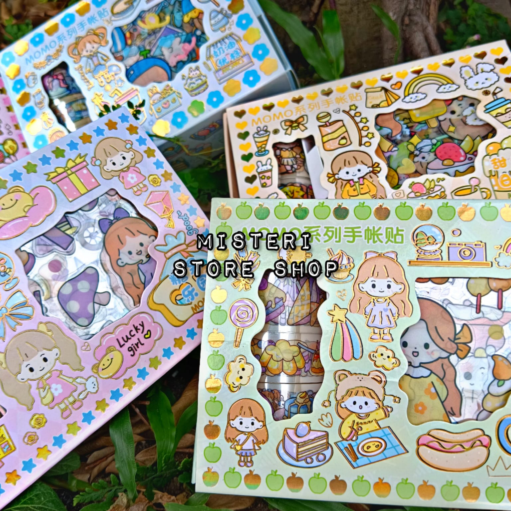 SOLATIP DAN STIKER KARAKTER solatip lucu roll box karakter