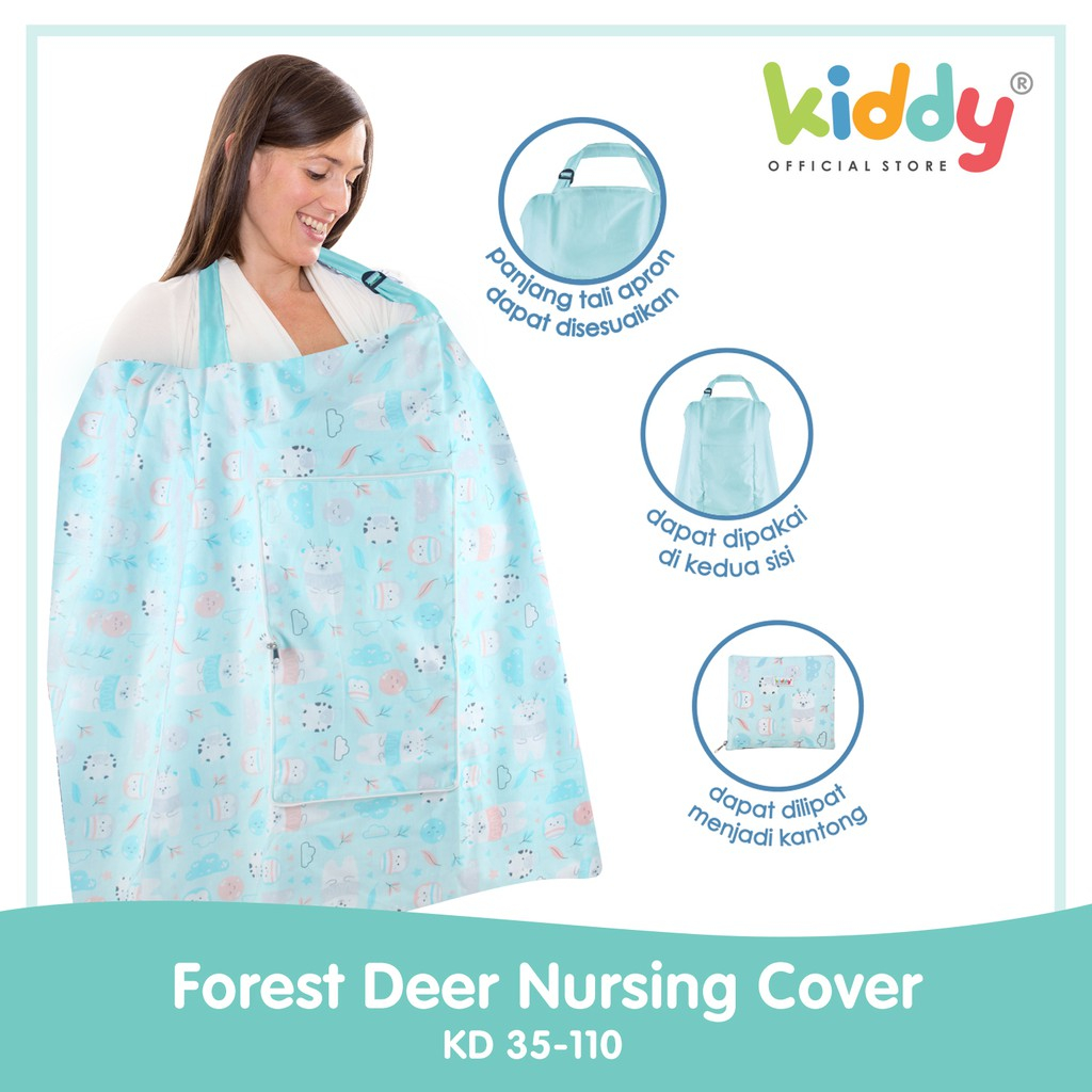 Kiddy - Nursing Pillow Forest Deer Series-Apron Menyusui