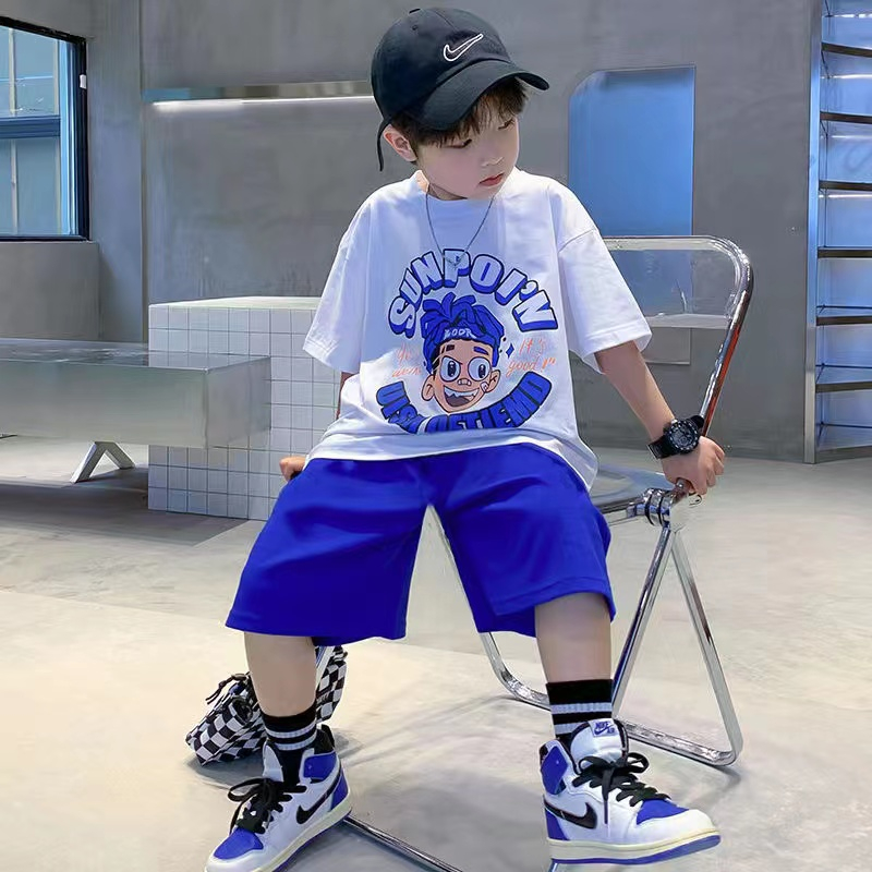 【Baru Datang!】5-15Tahun Setelan Anak Laki Style Santai Dan Elegant DT-23