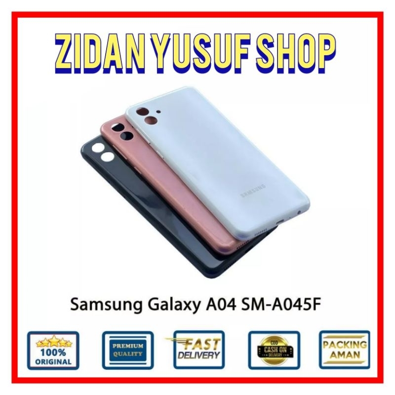 BACKDOOR BACK COVER CASING KESING TUTUP BELAKANG SAMSUNG A04 / A045F ORIGINAL