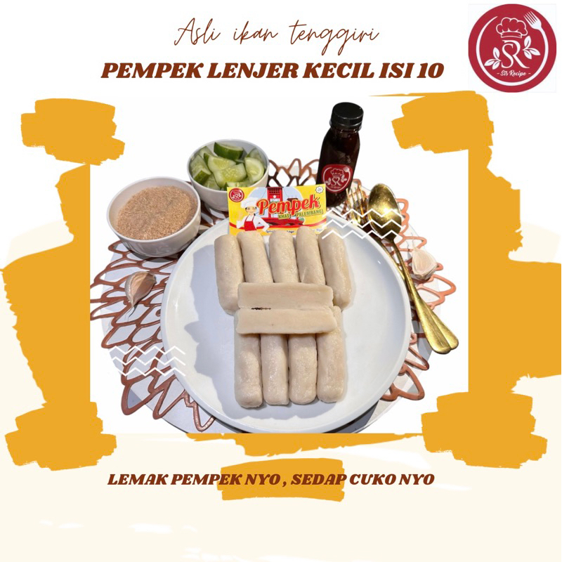 

Pempek lenjer kecil isi 10 + cuko 100ml + vakum frozen | pempek SisRecipe