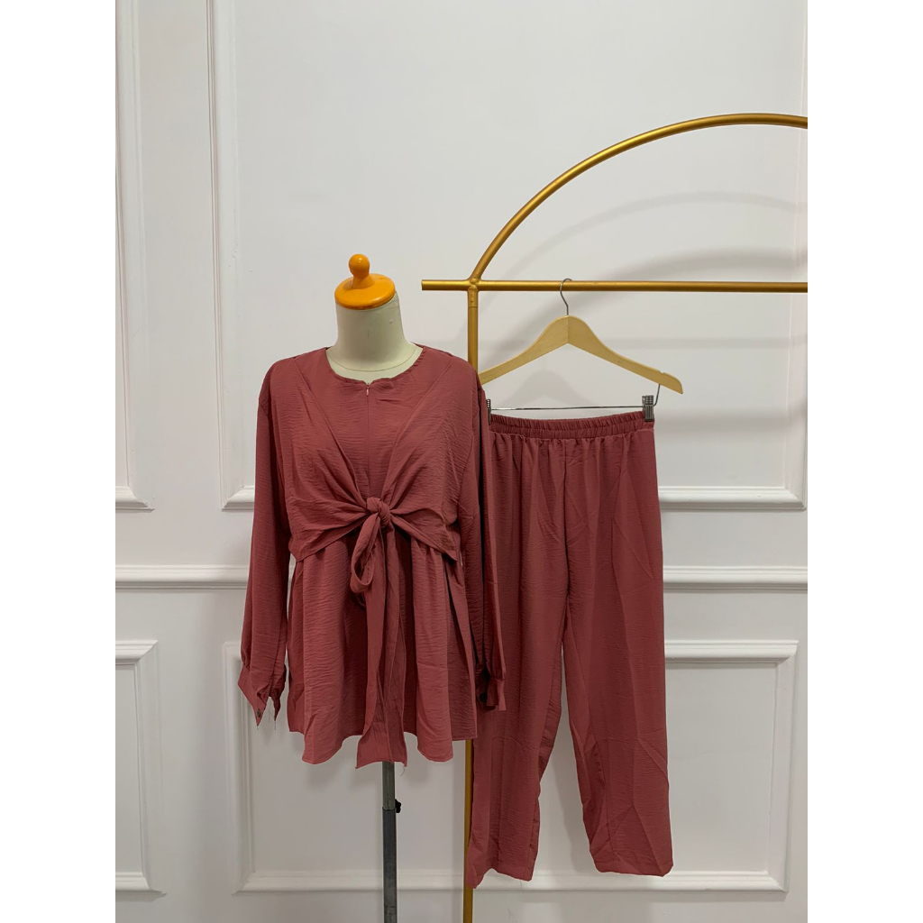 LAURA SETCEL CRINKLE POLOS LEMBUT ALL SIZE FIT XL BUSUI GROSIR ECER PGMTA