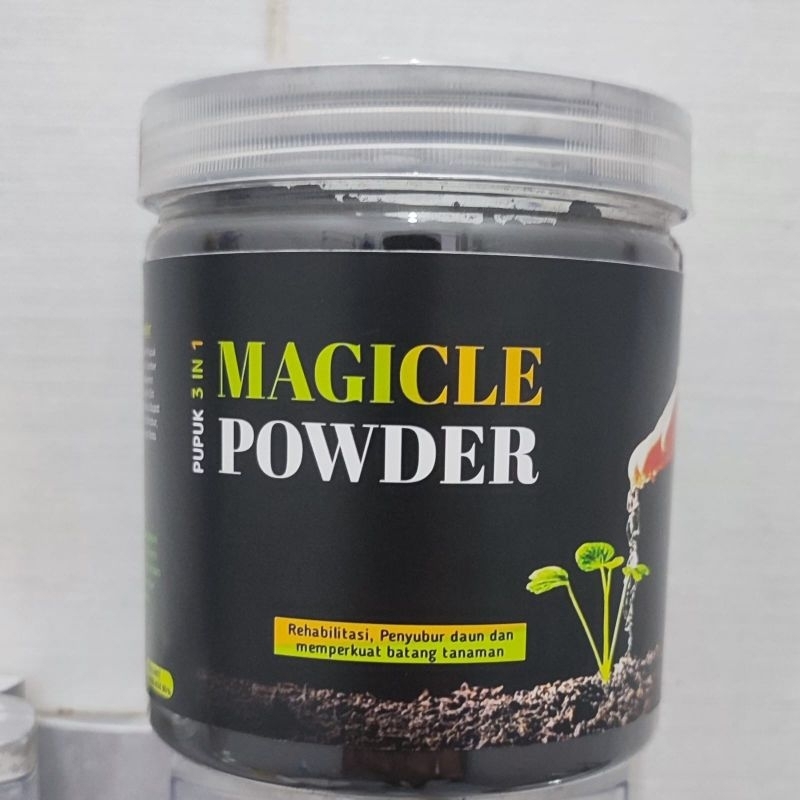Asam Humat Serbuk Alami Pembenah Tanah 350gr Magicle Powder