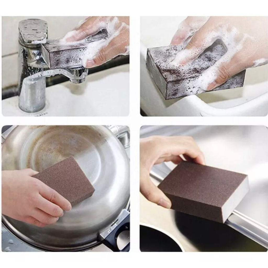 SPONS CARBORUNDUM NANO EMERY PEMBERSIH PERALATAN DAPUR - BDC