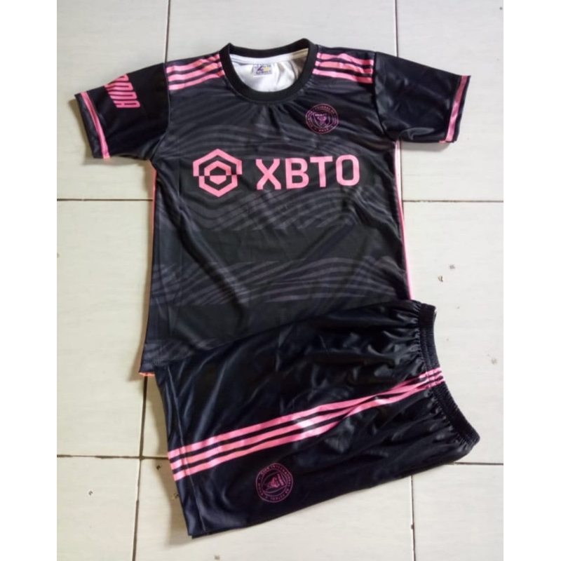 SETELAN JERSEY ANAK INTER MIAMI MESSI PRINTING
