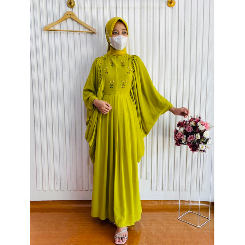 ASKA.ID - ALNARA PAYET KAFTAN CERUTTI BAJU LEBARAN IDUL FITRI