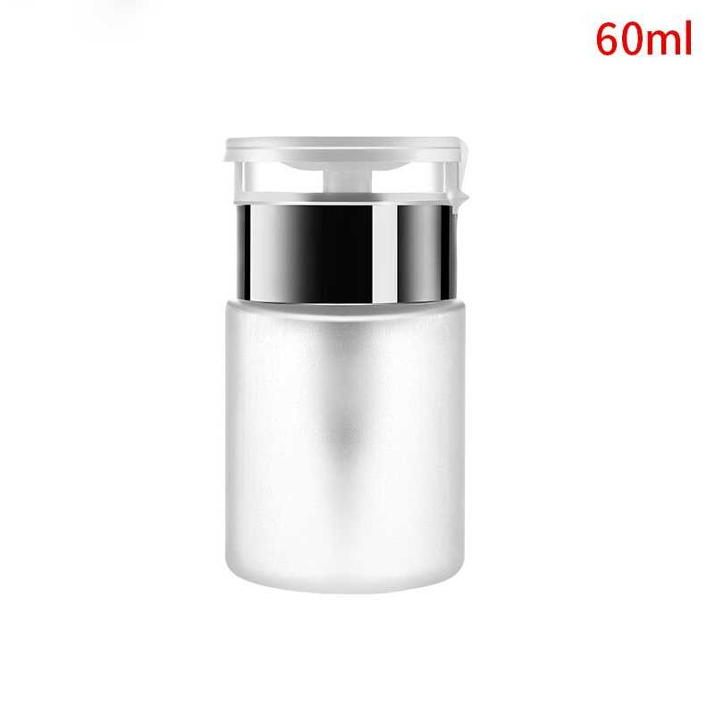 Botol Dispenser Cairan Push Bottle Travel Size Tempat Penyimpanan Cairan Pembersih Desain Pompa Material Berkualitas