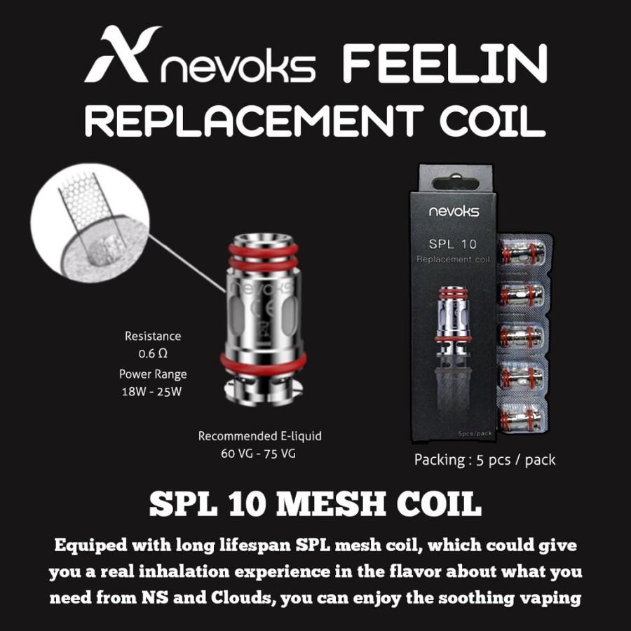 Authentic Nevoks SPL-10 Replacment Coil 0.6Ω