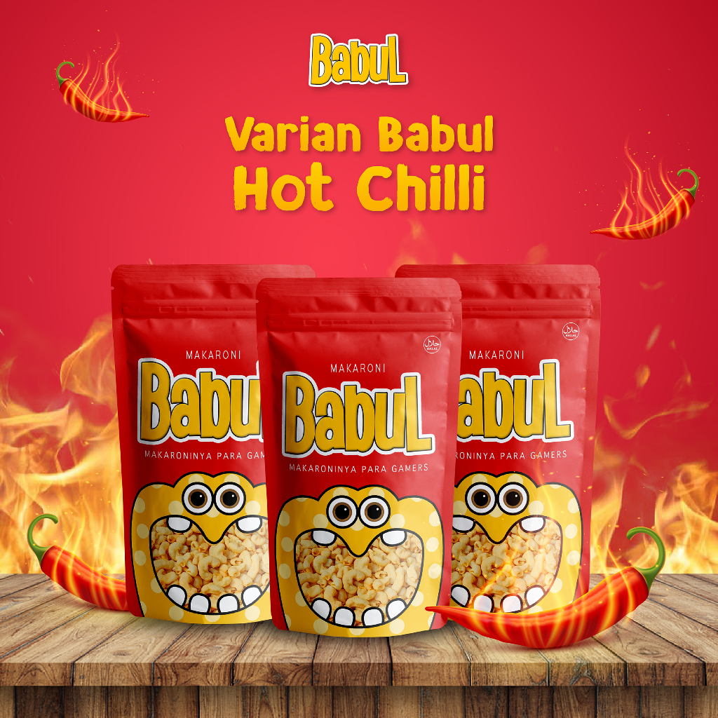 

Makaroni Babul HOT CHILLI Terlaris Murah dan Enak