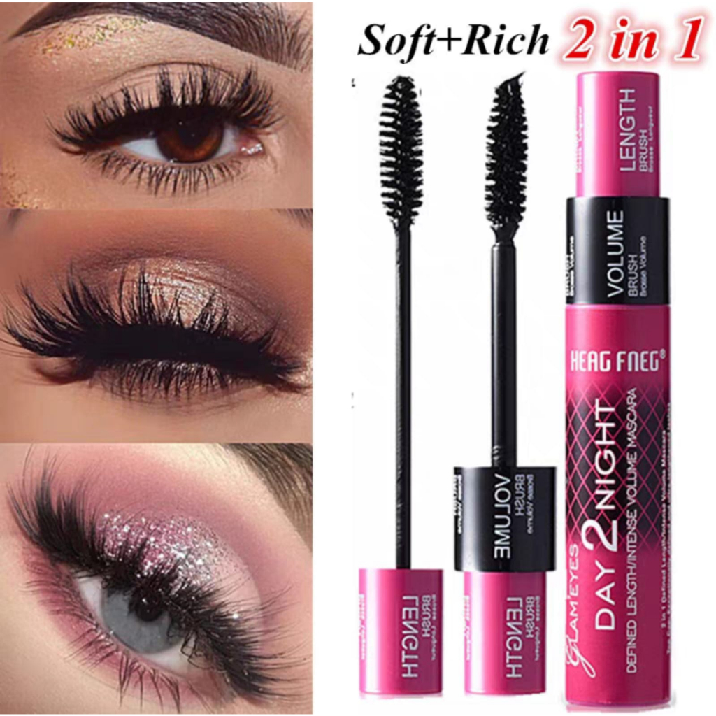 HENGFEI Waterproof Sweat Proof Long-Lasting Thick Mascara No Blooming And Curlin 5368