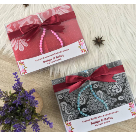 mika kotak souvenir 22x20x5 model dos kue untuk kemasan sajadah