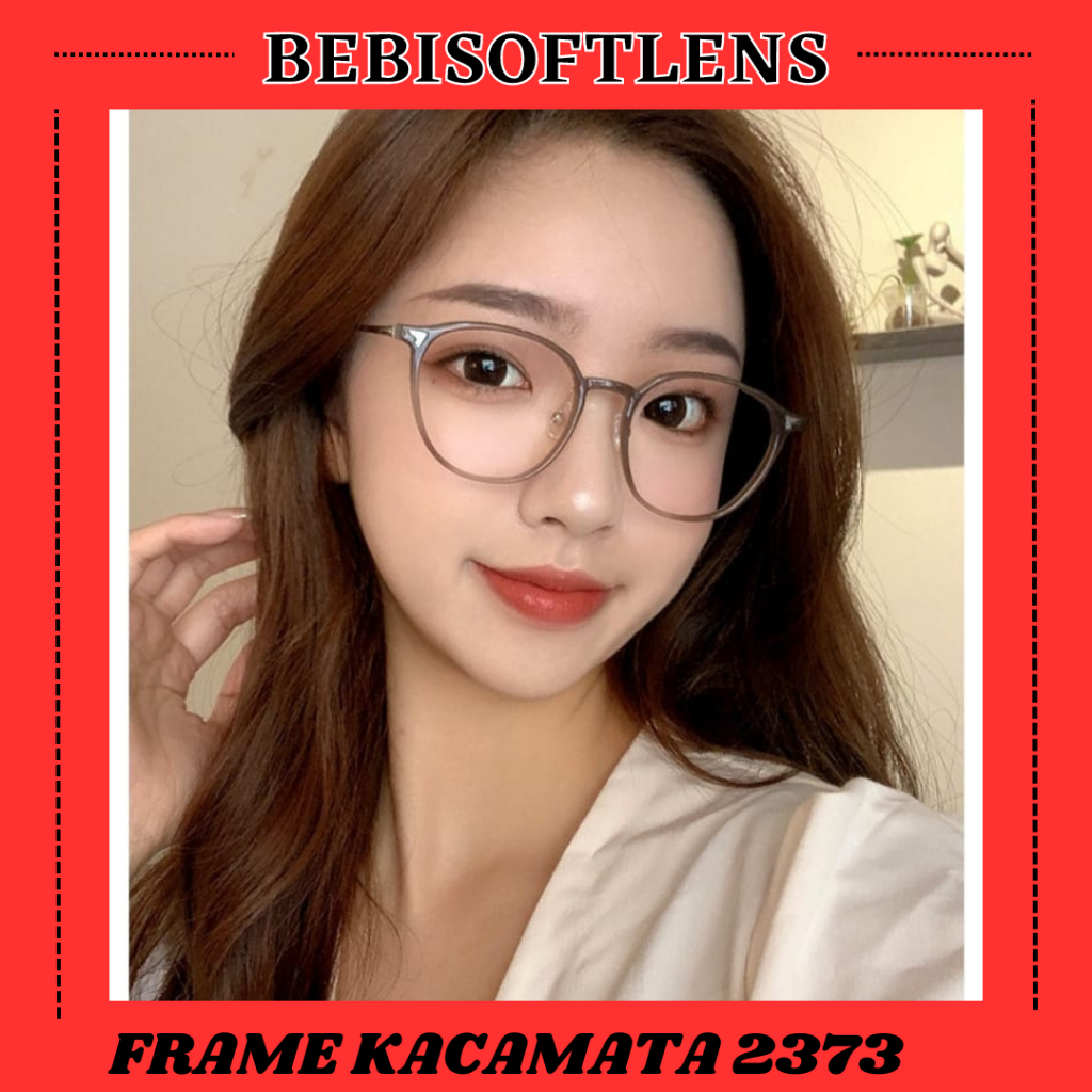 Kacamata 2373 Kacamata AntiRadiasi, Kacamata AntiBlueray, Kacamata Bluecromic, Kacamata Normal, Kacamata Minus, Kacamata Kotak, Kacamata Cat Eye Kacamata Khusus Plus / Progressive / BB