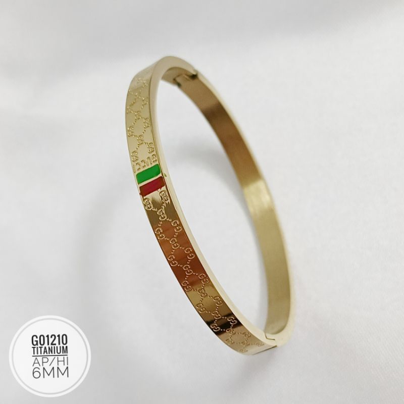 Gelang titanium bangle gc G01210