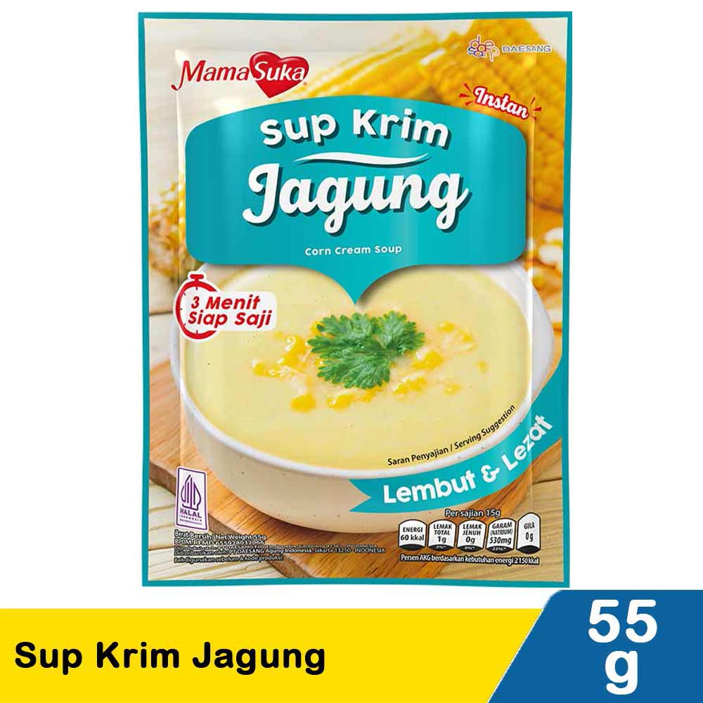 MAMASUKA SUP KRIM   SACHET 55gr   BUMBU MASAK SUP INSTAN