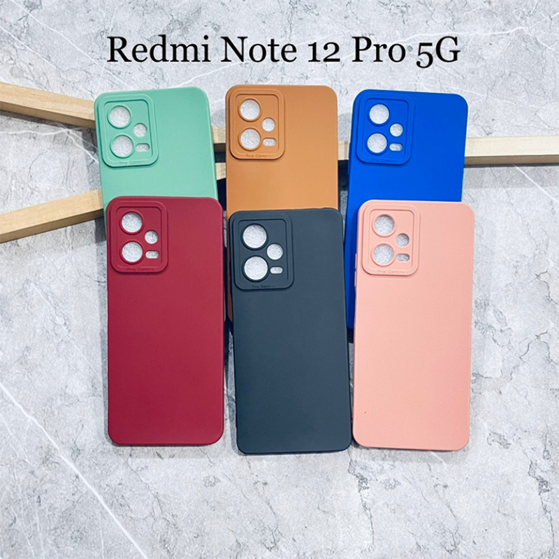 Softcase Xiaomi Redmi Note 12 Redmi Note 12 4G Redmi Note 12 5G Redmi Note 12 Pro Redmi Note 12 Pro 4G Redmi Note 12 Pro 5G Case 3D Pro Camera Gel Silika Casing