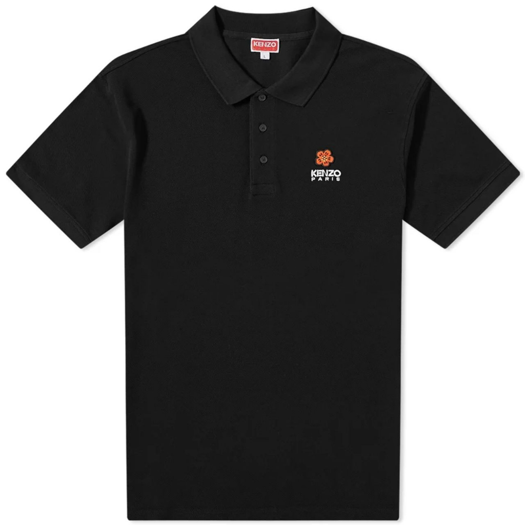 Knzo Men Boke Crest Classic Polo Black