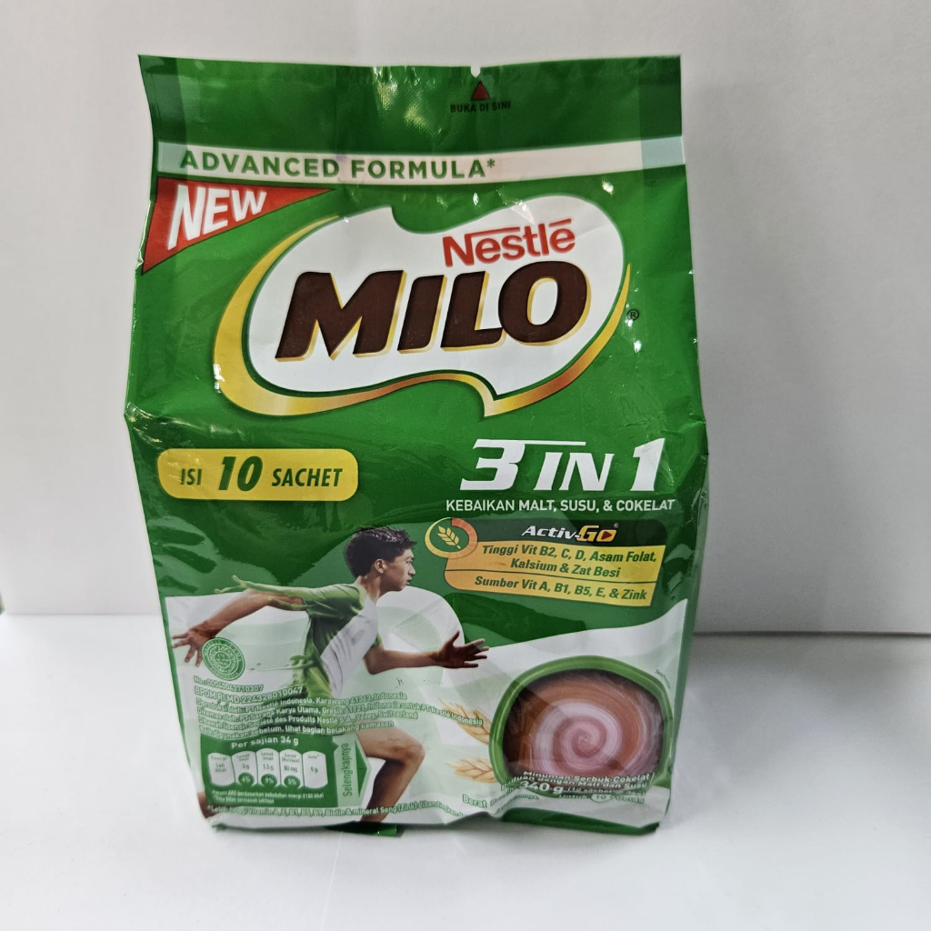 

Milo 3in1 Sachet 34 gram x 10's