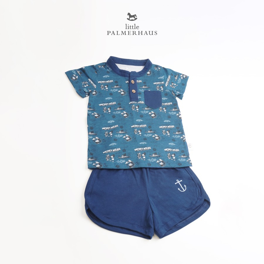 [TOMS] LITTLE PALMERHAUS (1stel) Disney 100th Mickey Attire Set Kids / Setelan Anak