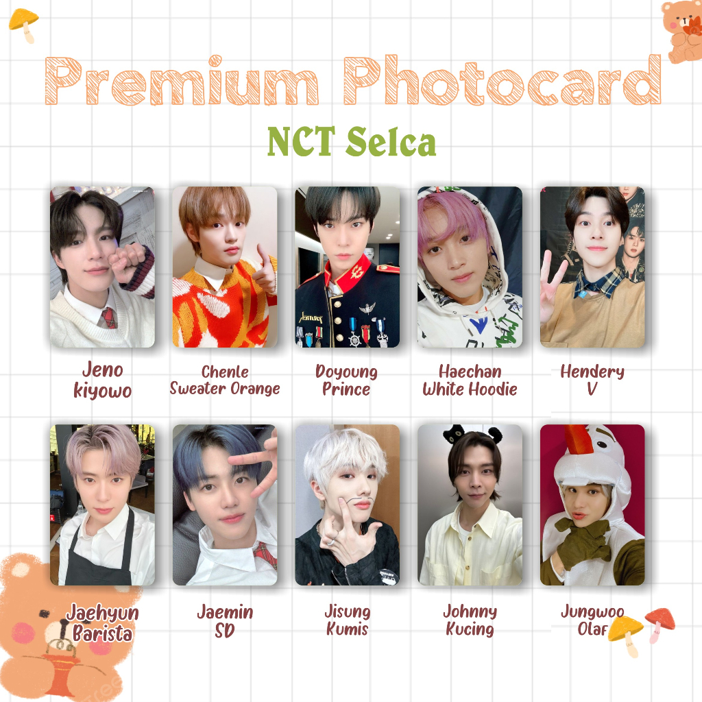 PC PHOTOCARD NCT member Rare UNOFF