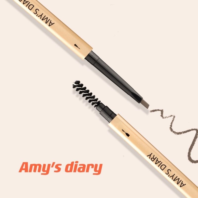 `ღ´ PHINKL `ღ´ Amys Dairy Eyebrow matic kemasan gold