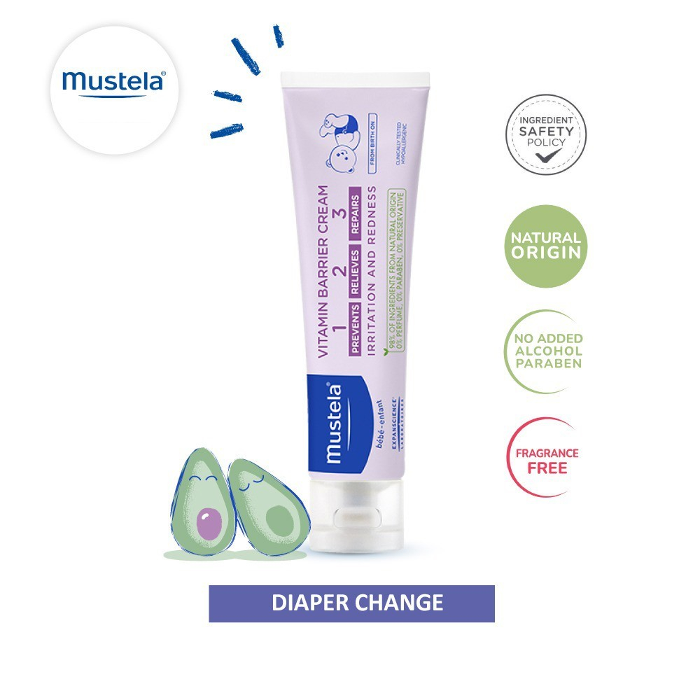 MUSTELA Barrier Cream 50ml | Krim Ruam Popok