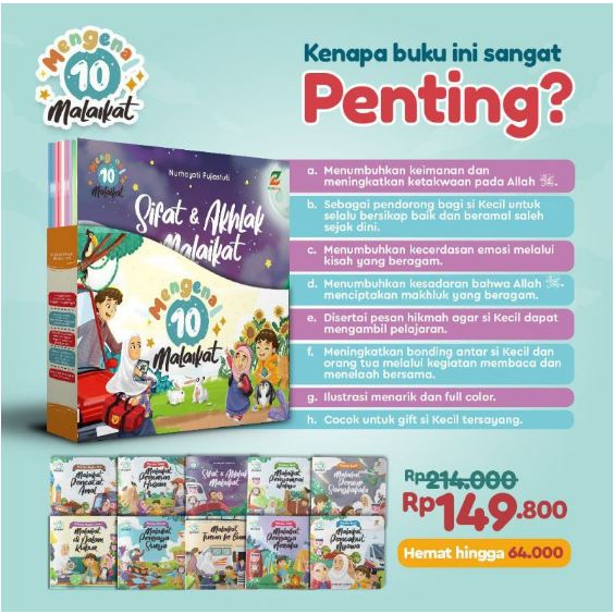 ZIYADBOOKS - BUKU ANAK: MENGENAL 10 MALAIKAT